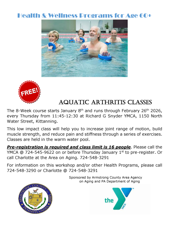 Aquatic Arthritis Classes