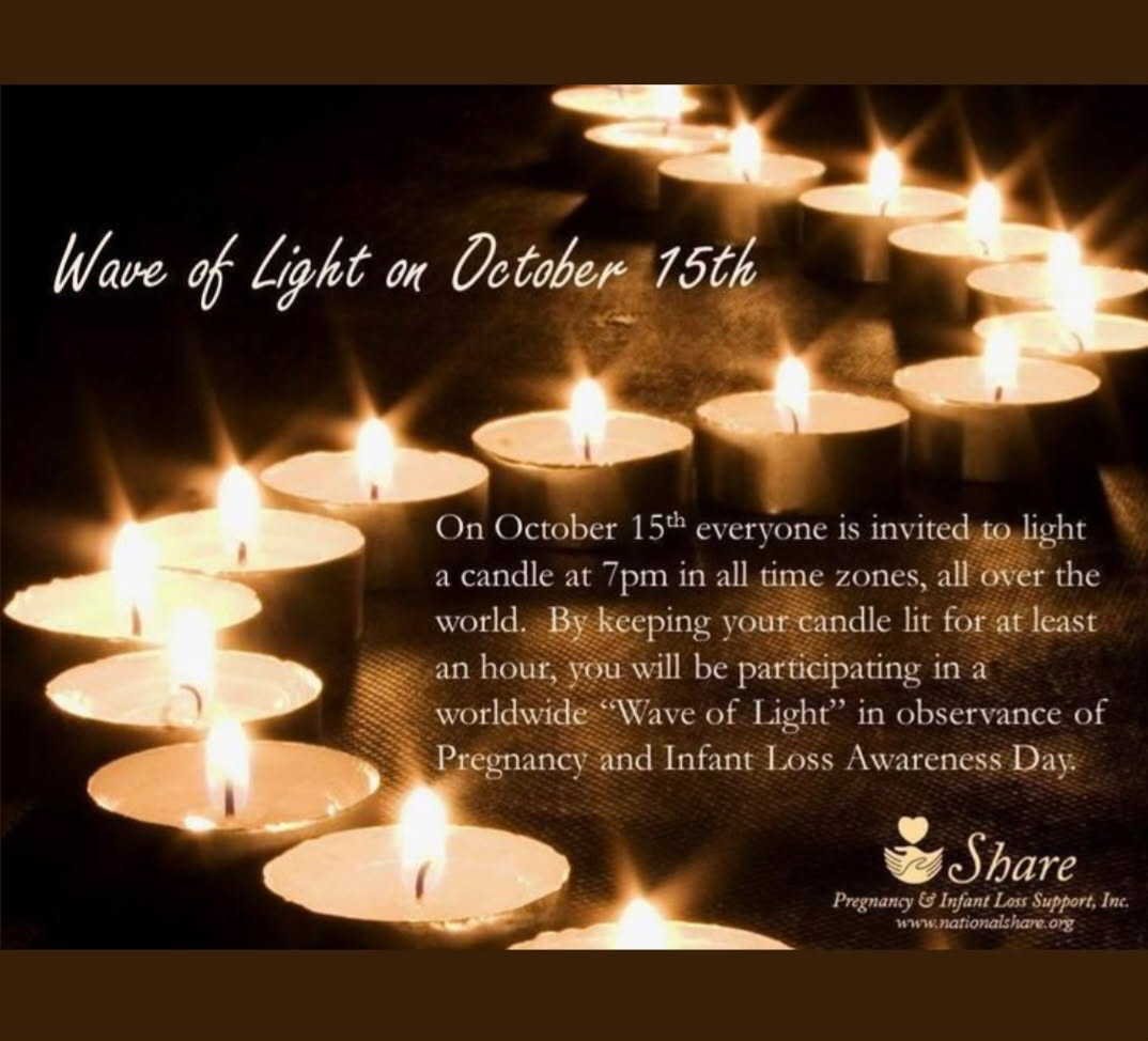 Wave of Light on October 15th.